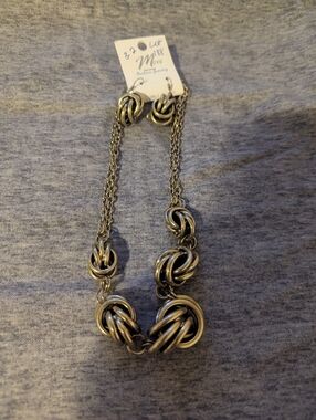 Lot 188 This is a Plunder Design "Abigail" silver tone Choker